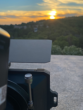 Our camera filming from a Croatian fort