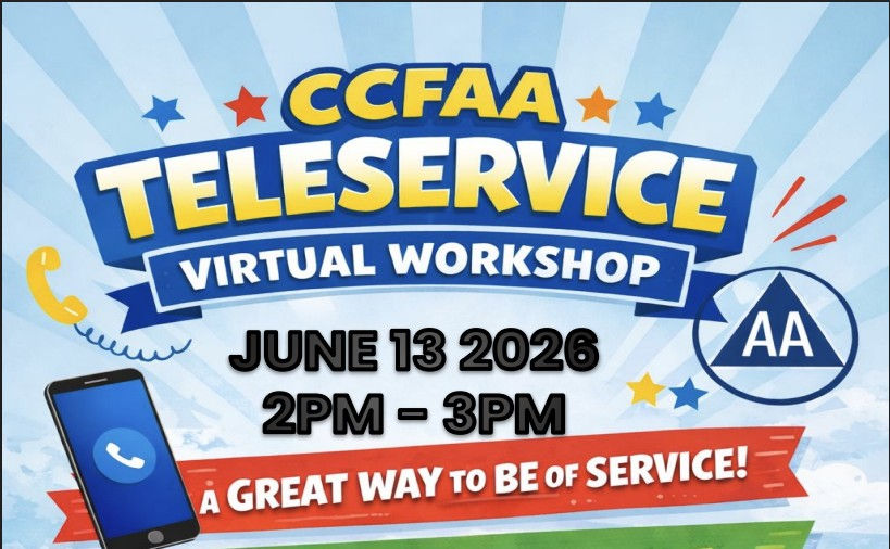 CCFAA Tele-Service Workshop (virtual)