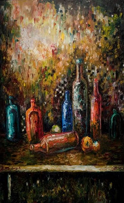 Still Life with Bottles