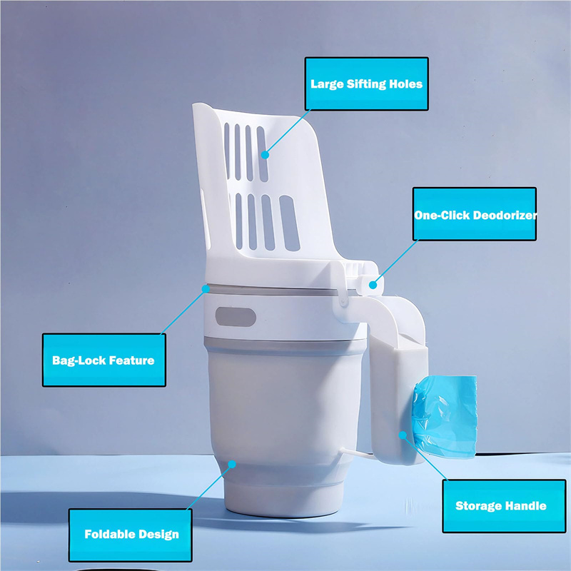 Thumbnail: Cat Litter Shovel Scoop with Refill Bags 