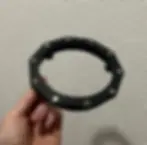 AC Air Output Adapter: Magnetic quick-connect coupling for EcoFlow Wave 3 off-grid HVAC exhaust in heat-resistant ASA plastic