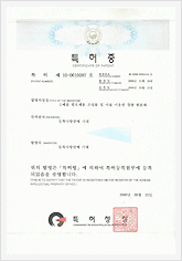 Patent Certificate №10-0619287