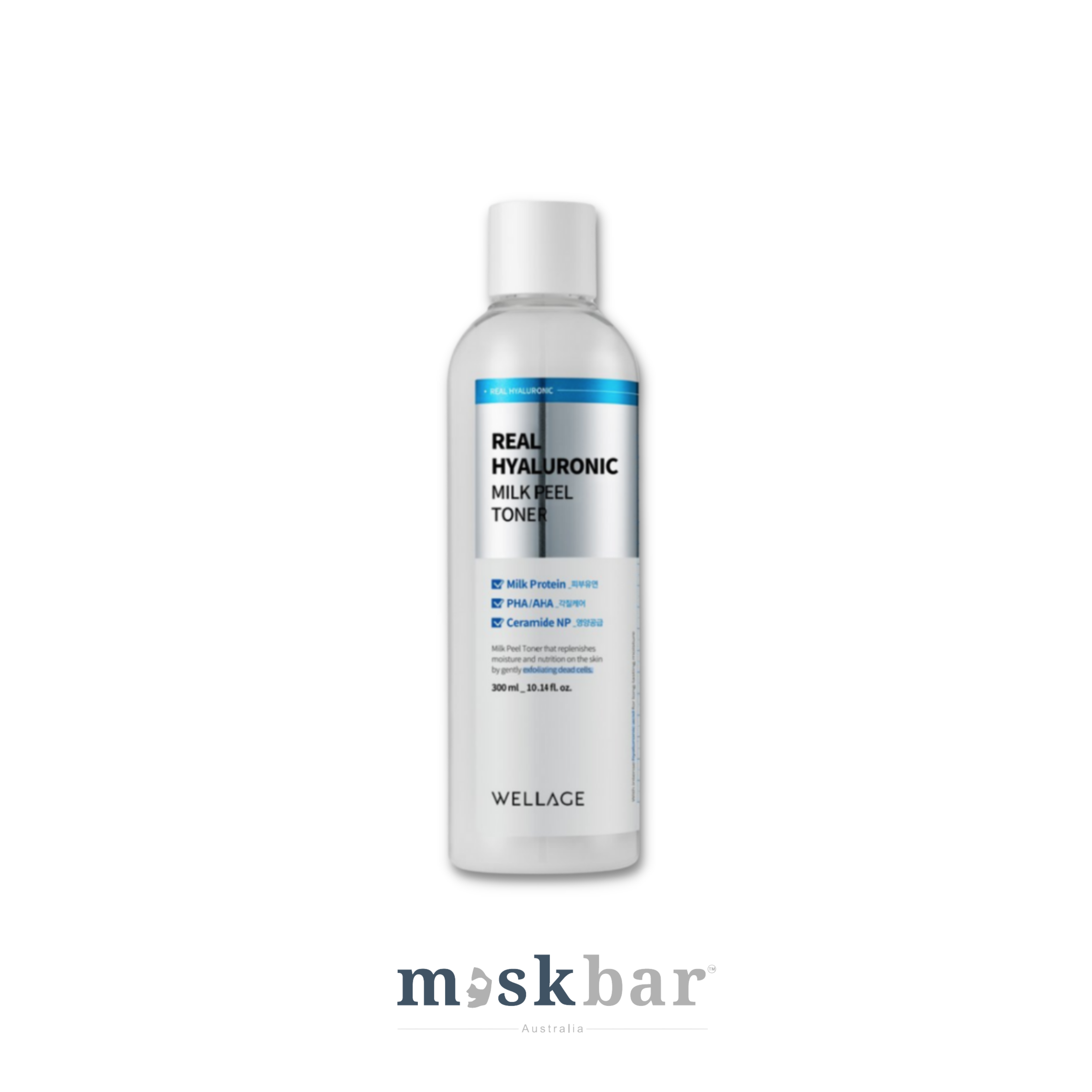 WELLAGE Real Hyaluronic Milk Peel Toner 200ml