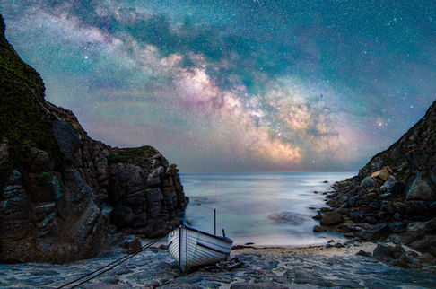 Porthgwarra Cornwall Milky Way