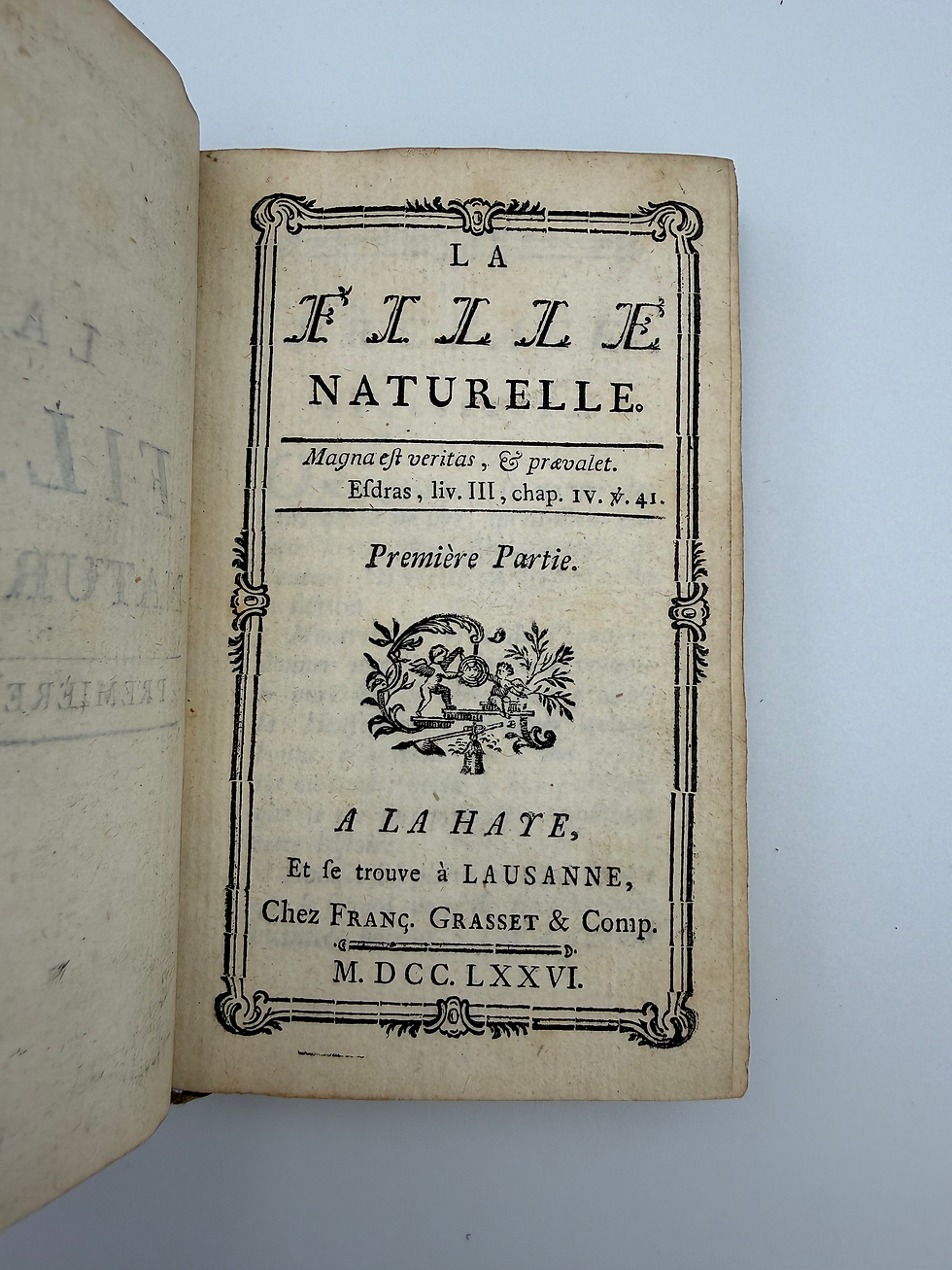 Miniature : RESTIF DE LA BRETONNE. La Fille Naturelle.