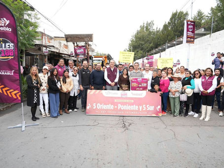 Arranca Pepe Chedraui rehabilitación vial en San Francisco Totimehuacan