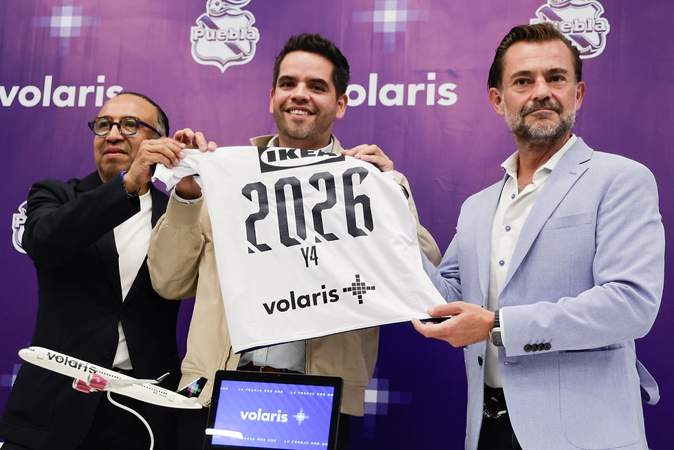 Volaris despega con La Franja: la aerolínea se convierte en nuevo patrocinador del Club Puebla