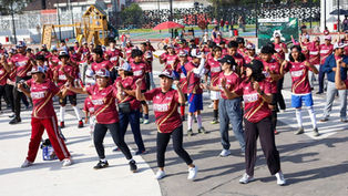 Gobierno Estatal dignifica espacios deportivos con activación física