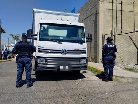 La Dirección de Seguridad Ciudadana de Cuautlancingo recupera vehículo robado en la cabecera municipal