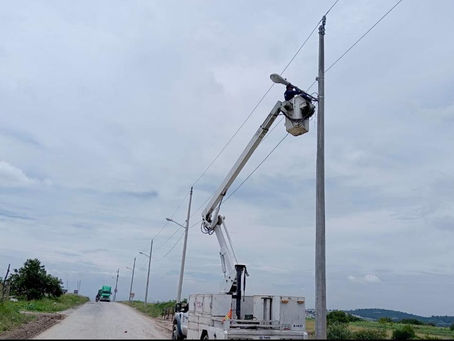 Secretaría de Servicios Públicos continúa con el mantenimiento a puntos de luz en la ciudad