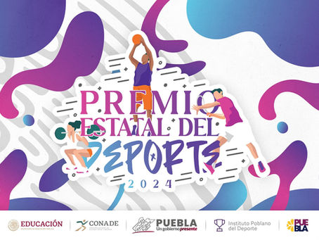 Convoca INPODE a atletas poblanos al “Premio Estatal del Deporte 2024”