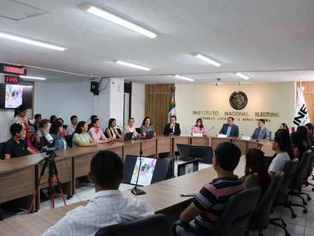 INE en Puebla y Red Mundial de Jóvenes Políticos estrechan colaboración para impulsar la participación ciudadana