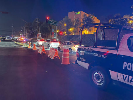 La Secretaría de Seguridad Ciudadana y Protección Civil de Cuautlancingo implementa “Operativo Alcoholímetro y de Revisión de Documentos”