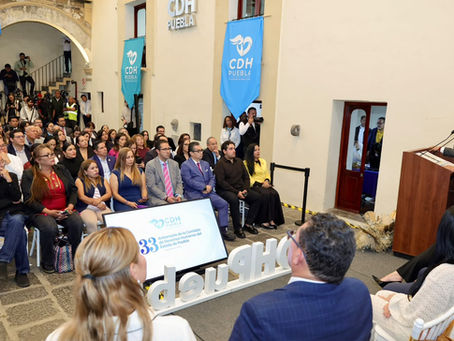 En el estado de Puebla se garantizan los derechos humanos para una vida democrática: Armenta Mier