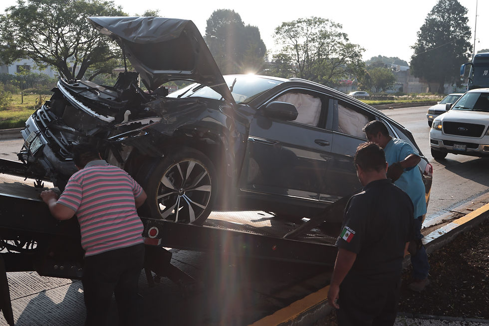 Tragedia en la México-Puebla: choque paraliza la circulación y deja un muerto cerca del Puente de La María