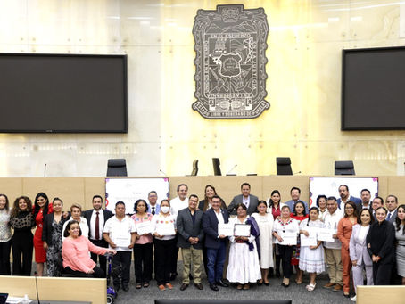 Reconocen en el Congreso de Puebla la labor docente en la preservación de lenguas originarias
