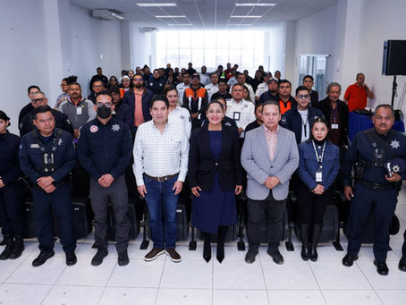 Lupita Cuautle clausura curso estratégico en atención de emergencias