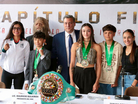Presidente del CMB, Mauricio Sulaimán, presenta el capítulo final entre Gaby “La Bonita” Sánchez y la Argentina Tamara Demarco
