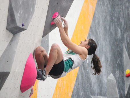 María José Estrada Planell, escaladora poblana, apunta a Brisbane 2032
