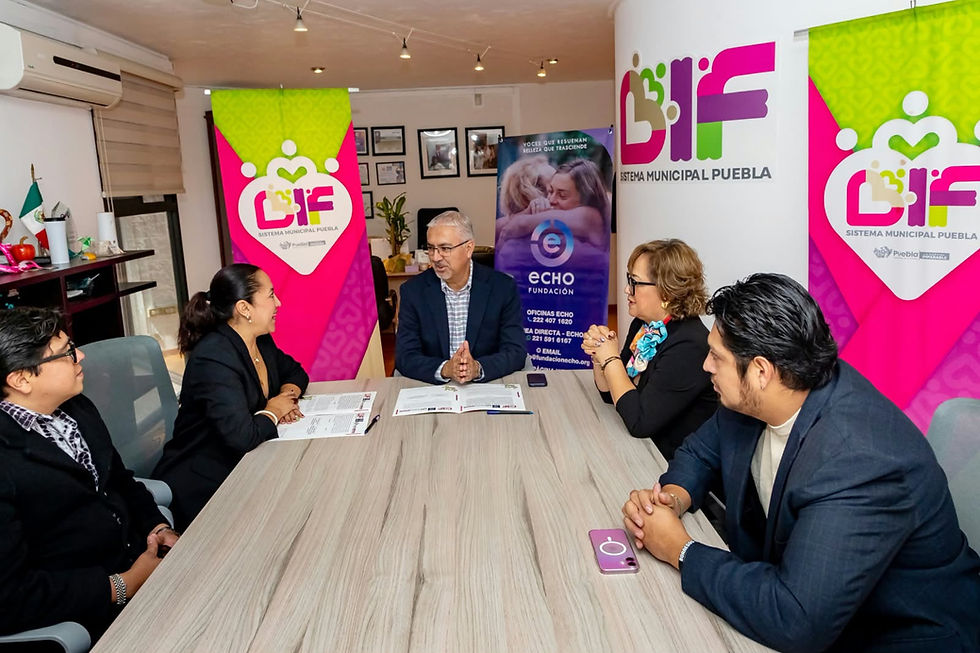 Fortalece DIF Puebla Capital alianzas con Fundación Echo y Justicia Ciudadana para ampliar la atención a víctimas de violencia