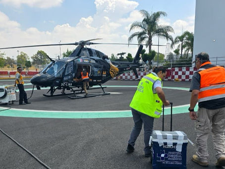 Puebla lleva Esperanza a la CDMX con traslado exitoso de Hígado