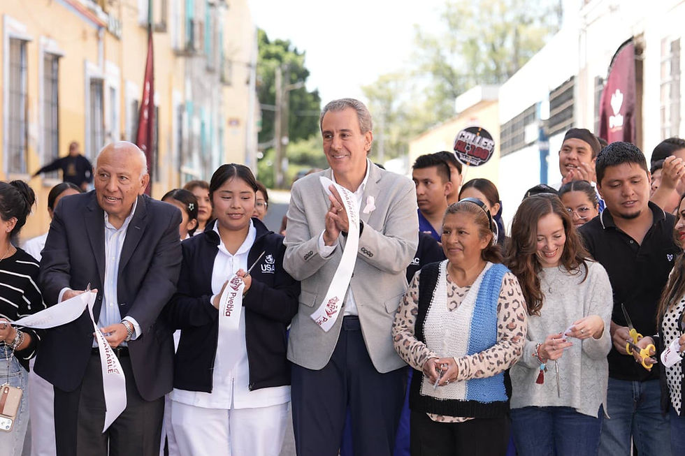 Entrega Pepe Chedraui vialidades renovadas en el Barrio de Analco
