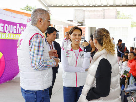 Visita MariElise Budib San Miguel Espejo para dar seguimiento al programa "Pequeños Imparables"