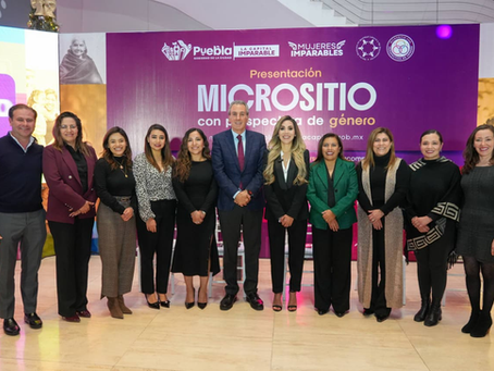 Presenta Pepe Chedraui micrositio para fortalecer la Perspectiva de Género en Puebla