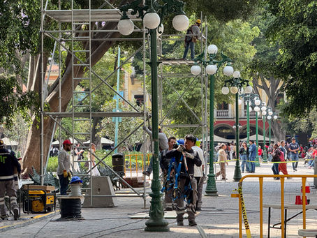 ¡Puebla se prepara para brillar! Arrancan los preparativos del Festival Glow en el corazón de la ciudad