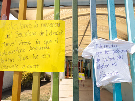 Padres protestan en CENDI 3 por presunta negligencia de la directora; circulación ya fue liberada en la 35 Norte