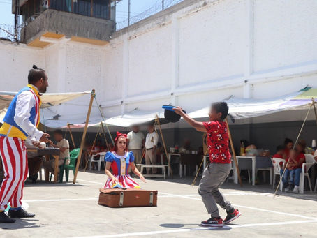 CERESO de San Pedro Cholula celebra el día de la niña y el niño para fomentar la reinserción social