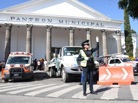 Reporta Secretaría de Gobernación Municipal saldo blanco en "Día de Muertos"