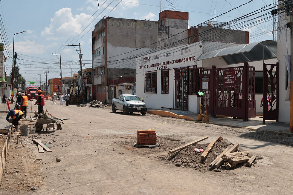 ¡Tómalo en cuenta! Cierran acceso principal al ISSSTEP por obras en Puebla