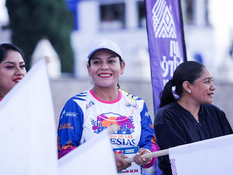 Impulsa Lupita Cuautle el deporte y la convivencia familiar con la primera edición de la Carrera de las Iglesias 2025