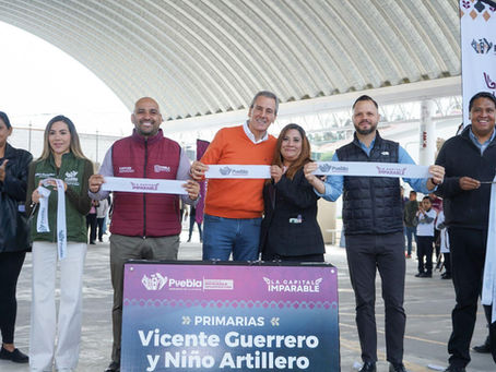 Fortalece Pepe Chedraui infraestructura educativa en la Junta Auxiliar de San Jerónimo Caleras