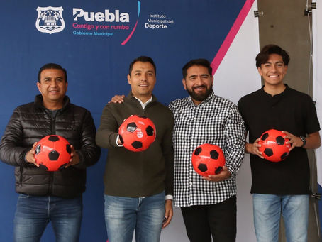 Ayuntamiento de Puebla presenta el torneo municipal de fut-7