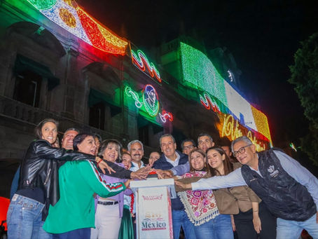 Encabeza Pepe Chedraui encendido por Fiestas Patrias