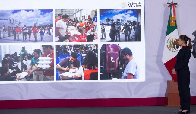 México te abraza ha brindado más de un millón 567 mil servicios; “hay recursos suficientes para atender a los paisanos”: presidenta