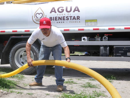 Gobierno Estatal lleva agua para el bienestar a colonias con desabasto