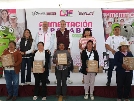 Entrega Pepe Chedraui más de 5 mil despensas del programa “Alimentación Imparable” en San Miguel Canoa