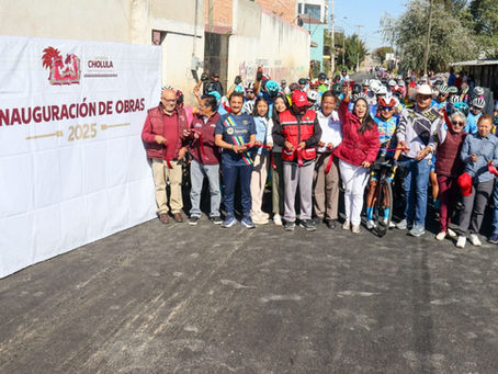 Tonantzin Fernández cumple su palabra con la rehabilitación de vialidad usada por jóvenes deportistas
