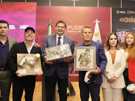 En Puebla, Julio César Chávez y Jorge "Travieso" arce encabezarán pelea con causa