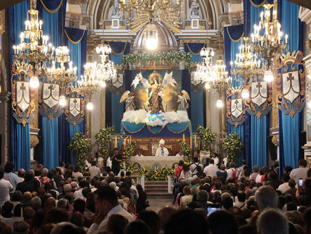 Fiesta Patronal en El Carmen reúne a cientos de fieles; hay verbena y cierres viales