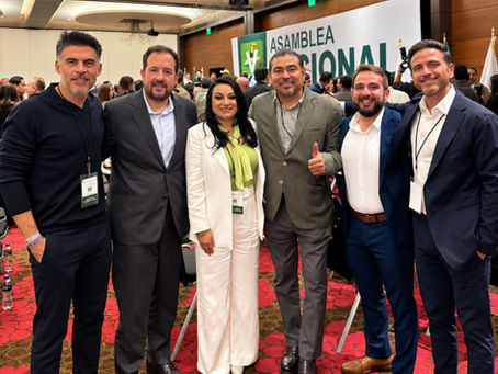 Tony Gali López participa en Asamblea Nacional del Partido Verde