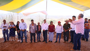 Diputado Pável Gaspar impulsa desarrollo social en comunidades del Valle de Acatlán de Osorio