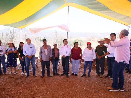 Diputado Pável Gaspar impulsa desarrollo social en comunidades del Valle de Acatlán de Osorio