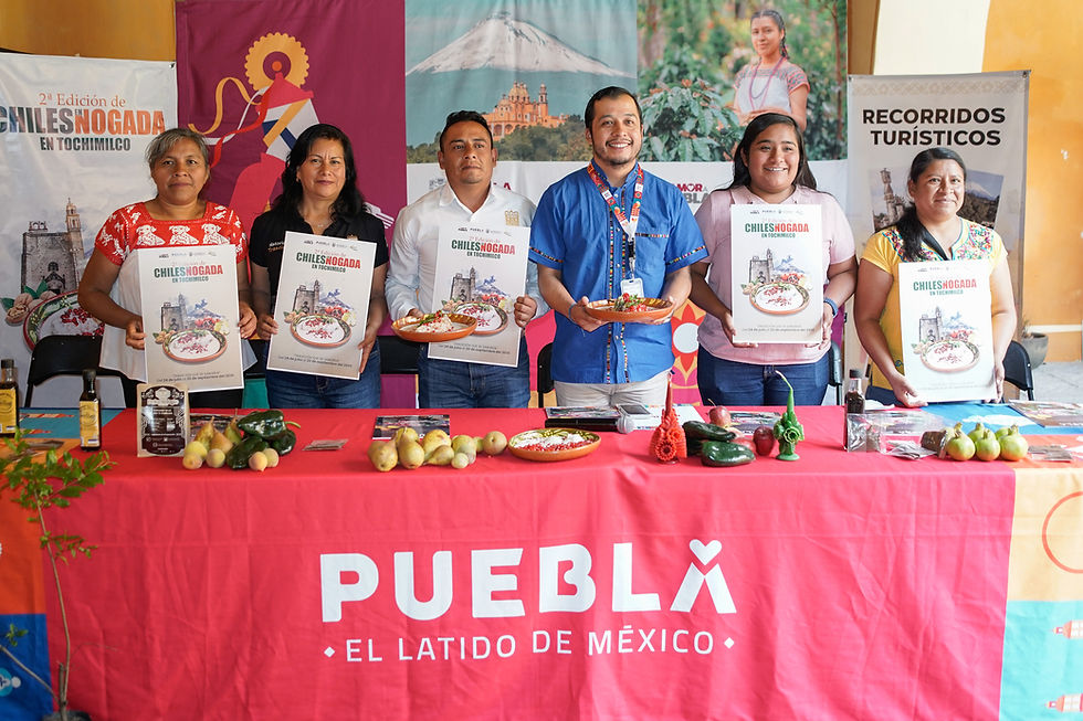 ¡Vive el auténtico sabor del Chile en Nogada! Tochimilco invita a disfrutar la tradición con ingredientes 100% locales