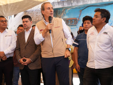 Inaugura Pepe Chedraui rehabilitación de Puente Vehicular en San Pablo Xochimehuacan
