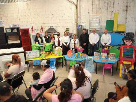 Brinda SEDIF equipamiento a Centros de Asistencia Infantil Comunitarios