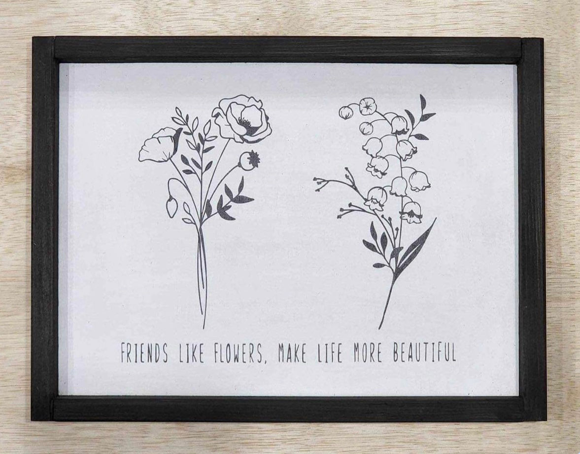 Friends Birth Flower Sign